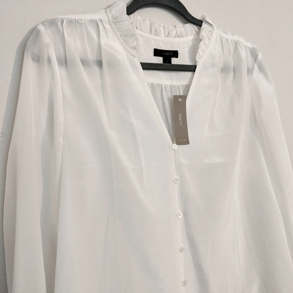 J. Crew Tops - J. Crew 100% Silk Blouse